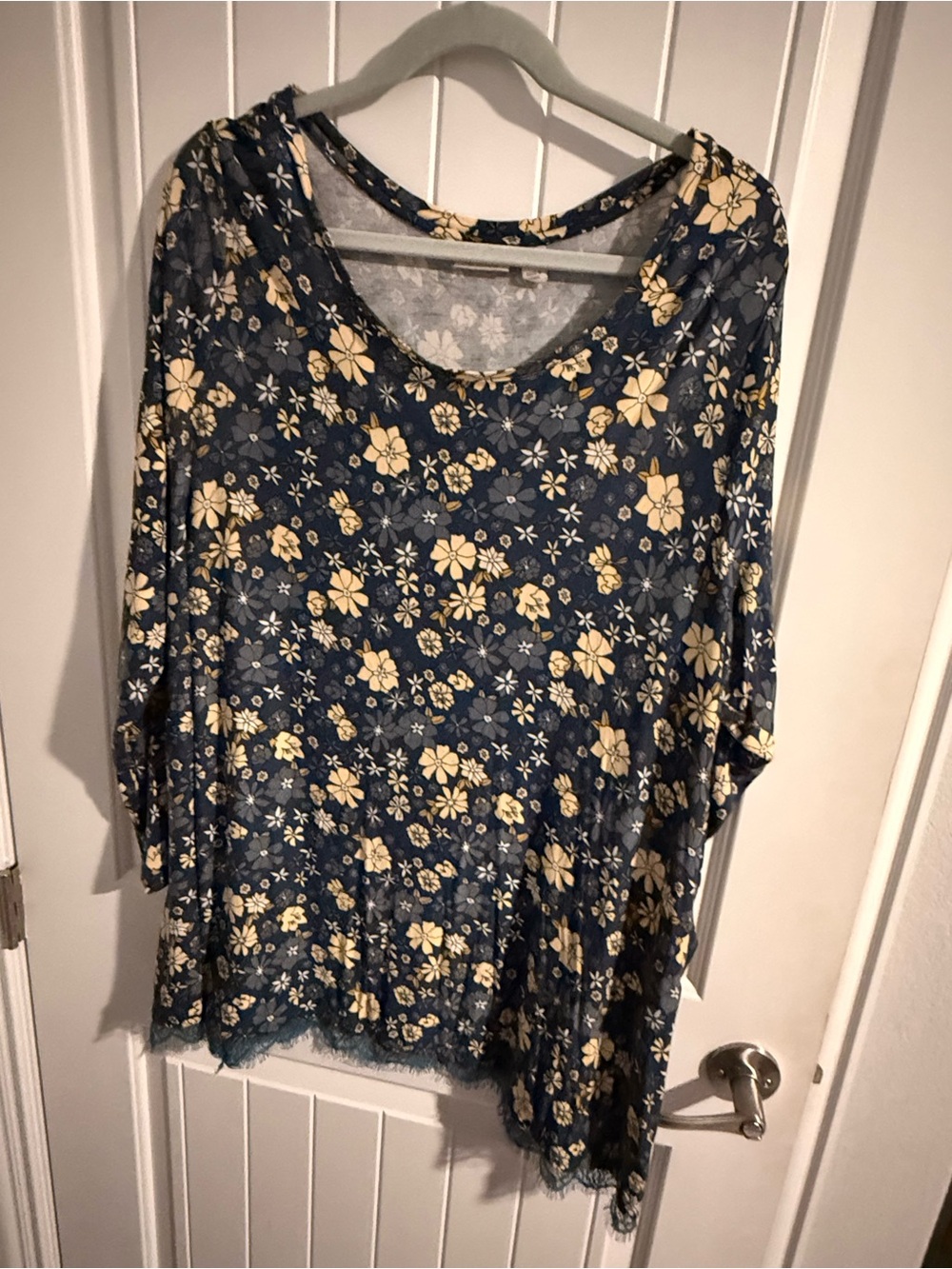LOGO by Lori Goldstein Floral Tunic Top – 3X